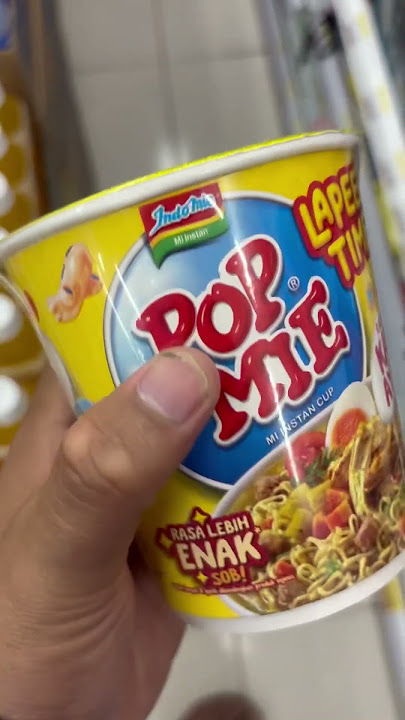 Pop mie kari ayam #shortvideo #beranda #visitkuliner