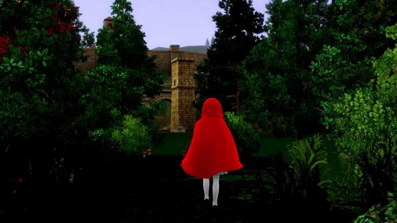 Sims 3 - Little Red Riding Hood [Project] - YouTube