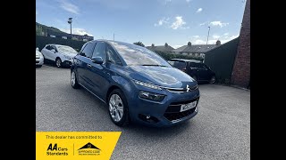 Citroen C4 Picasso Mpv 1.6 E-Hdi Air Dream Exclusive 201463 1,560Cc Auto 93,289 Miles, Diesel