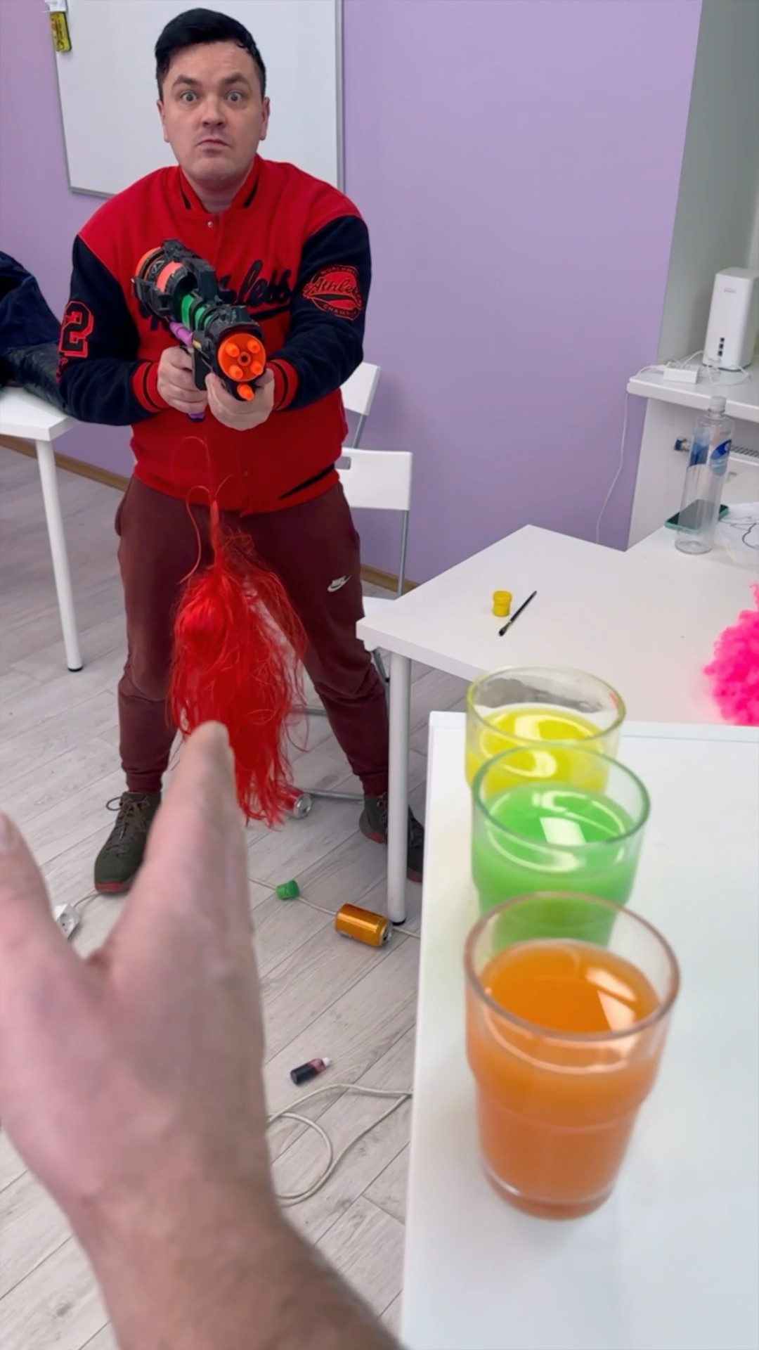 Terminator mode, how to wean a cat from throwing things?