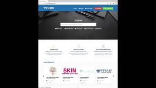 Webgov Business Listing Tutorial