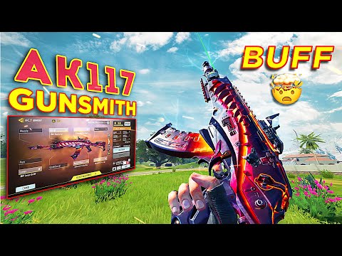 FINALLY AK117 GOT BUFFED 🤯 & it's BETTER THAN AK-47 WITH THIS GUNSMITH | BEST AK117 GUNSMITH IN CODM