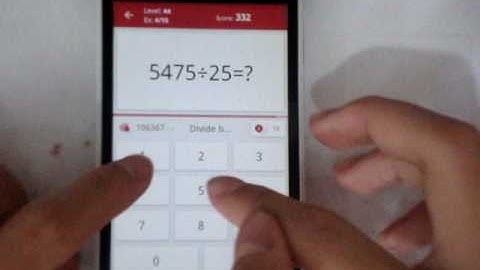 Math Tricks - Single game - To the bitter end - level 44 (Number Keyboard)