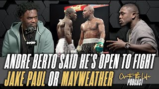 Andre Berto said he's open to fight Jake Paul or Mayweather - Create The Life Podcast