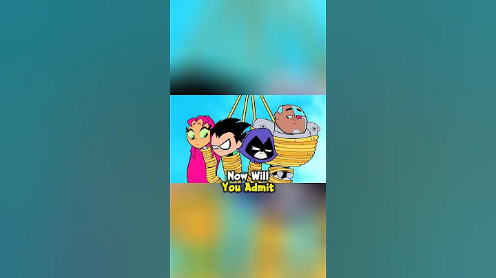 Titans think Raven is JEALOUS! #reels #teentitansgo #funny #dc #cartoon #shorts