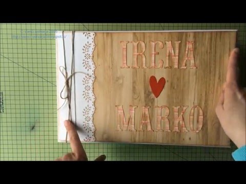 Video: Poročni Foto Album DIY