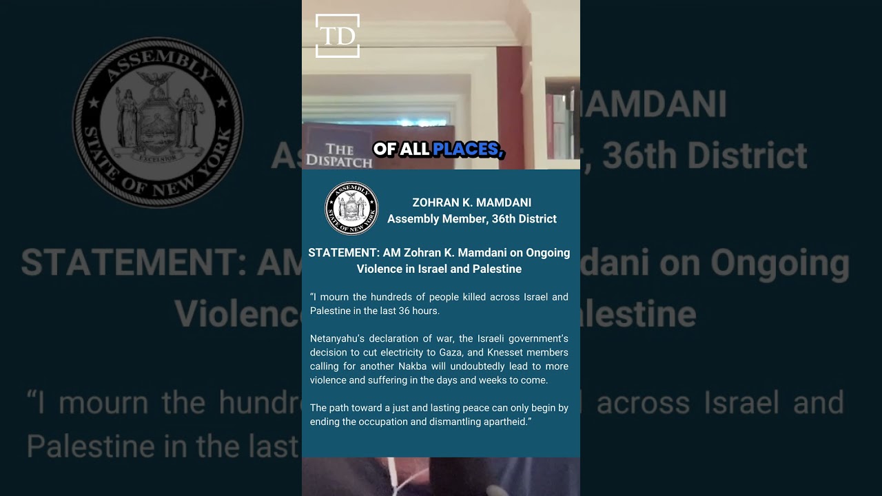 Zohran Mamdani's Response to October 7th Attacks