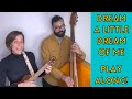 Dream A Little Dream Of Me Ukulele Play Along (With Bass!)