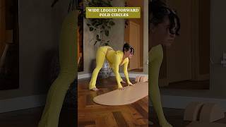 wide legs farword fold circal