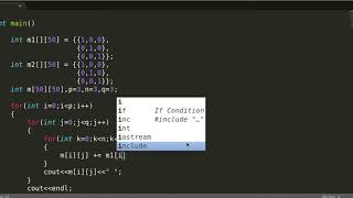 C++ Interview: matrix multiplication in Hindi