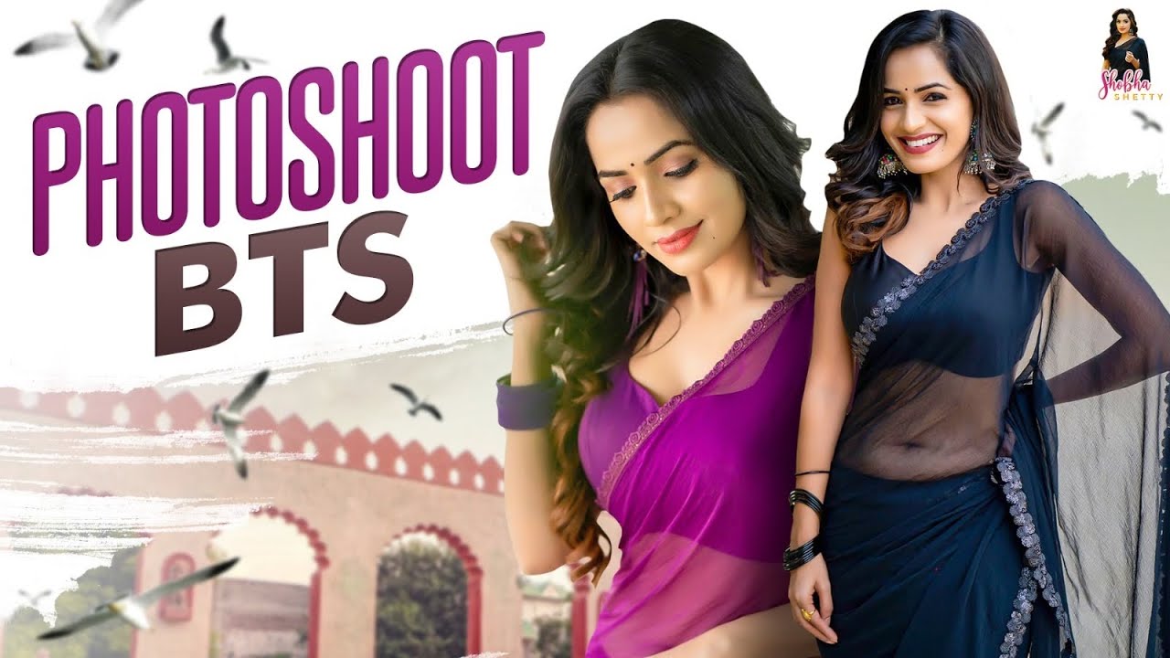 My Photoshoot Behind The Scenes || BTS || Shobhashetty ||
