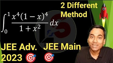 JEE Adv. 2010🔥Two Different Methods🎯JEE MAIN 2024🎯 BITSAT🔥How to solve Definite Integration problems