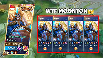 WTF EASY MYTHICAL GLORY WITH ALDOUS | ALDOUS BEST BUILD 2022