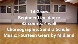 14 Gears - Line Dance Fourteen Gears By Midland
