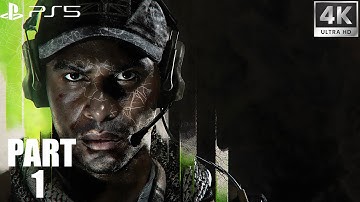 Call of Duty Modern Warfare II PS5 Walkthrough Gameplay Part 1 - INTRO (COD 2022 Campaign)