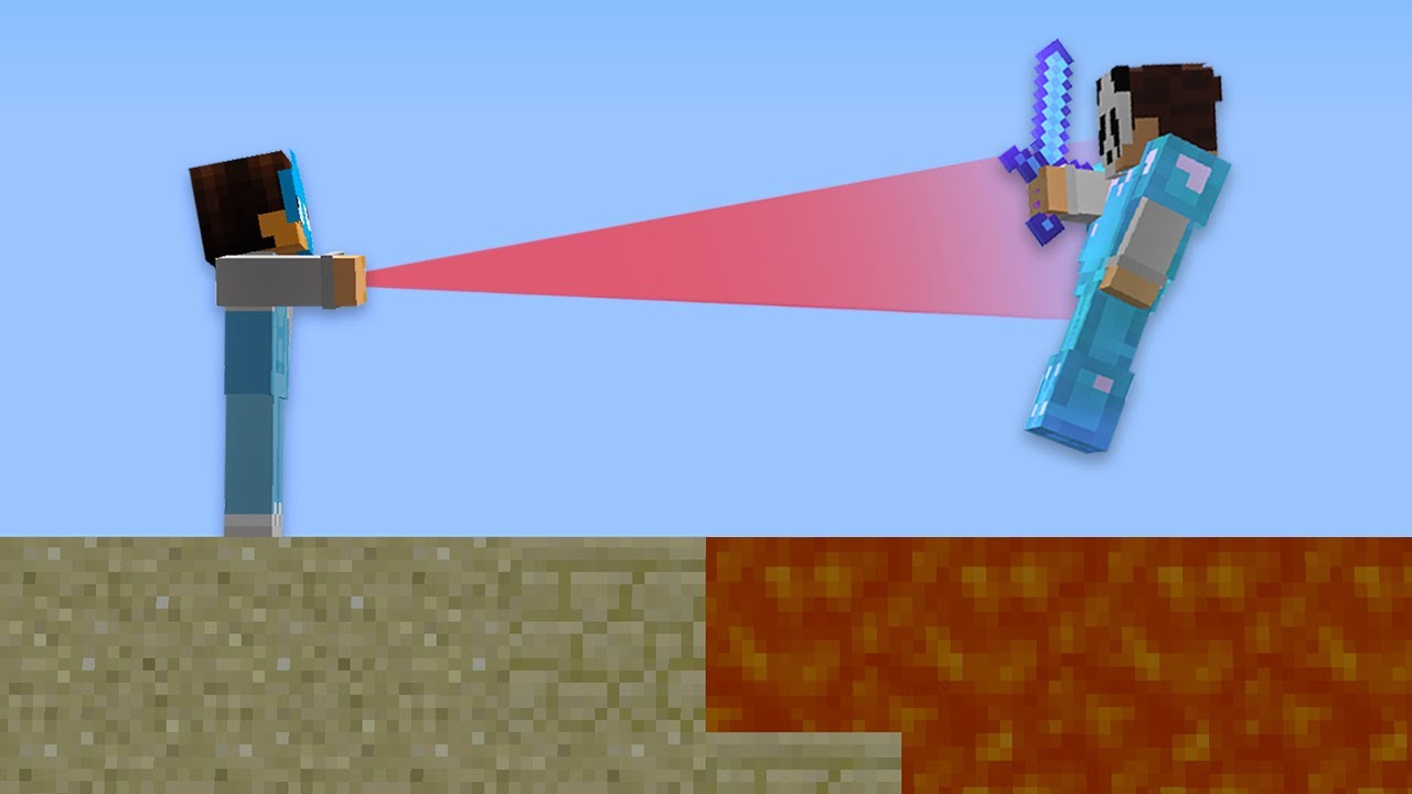 Minecraft Jedi VS Hunter