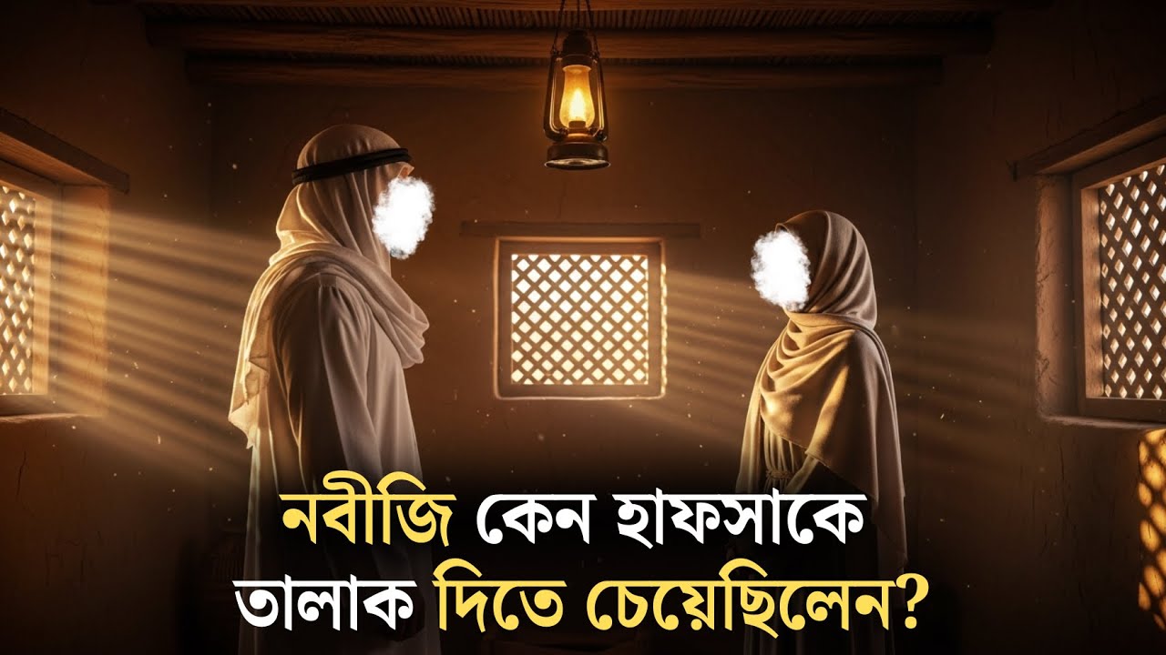 নবীজী যে কারণে তার স্ত্রীকে তালাক দিতে চেয়েছিলেন। হাফসা (রা.) ও রাসূল (সা.) এর অজানা গল্প।