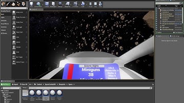 Procedural Instanced 4K Asteroid Field - Space Combat SK