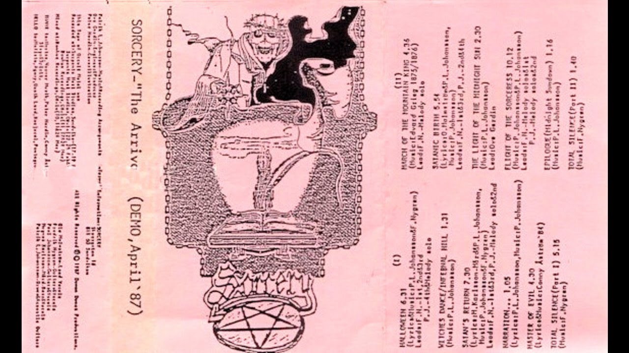 Sorcery (Sweden) - The Arrival (Demo) 1987