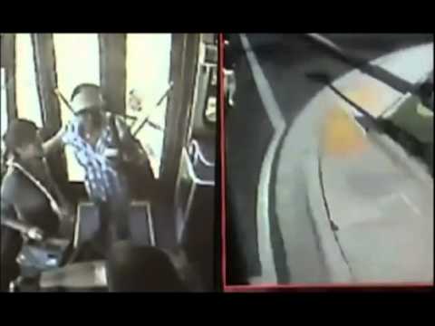 CCTV Florida teen hit by bus while running to catch it