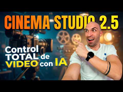 Cinema Studio 2.5 - Control de planos y escenas con IA 🎥🍿