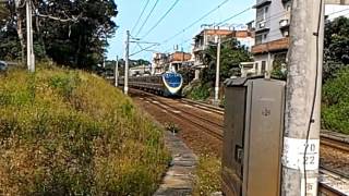 台鐵EMU800型電車 2213次 桃園平鎮新光路平交道通過