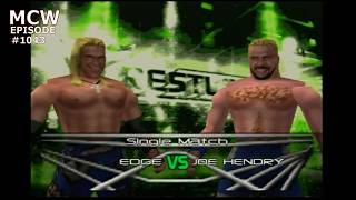 Edge vs. Joe Hendry - Wrestlemania - Ep. 1043