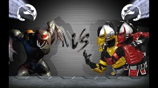 Fulgore vs Cyrax & Sektor