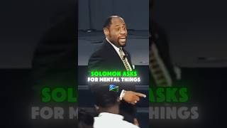 "WHY SOLOMON ASKED GOD FOR WISDOM | THE SECRET TO TRUE WEALTH" |DR. MYLES MUNROE #kingdomprinciples