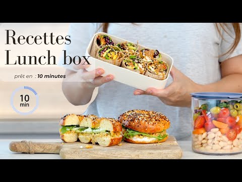 3 Budget Lunch Box Ideas | Easy Recipes in Under 10 Minutes