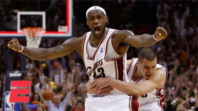 NBATogetherLive: LeBron James scores final 25 points to lead Cavaliers to  2OT win over Pistons in 2007 playoffs