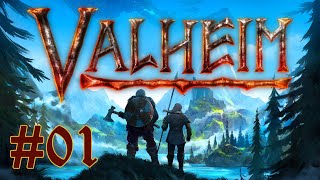 VALHEIM - Das neue Wikinger Survival Game - Livestream #01 Deutsch, German