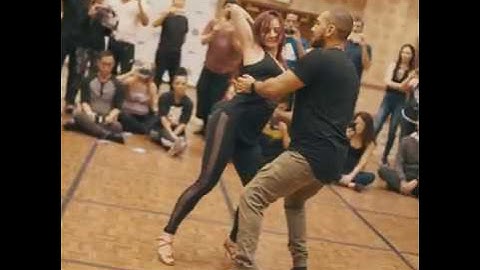 BRAZILIAN ZOUK IMPROV by KADU AND LARISSA - Reno Latin Festival (Zouk Dance 2020)