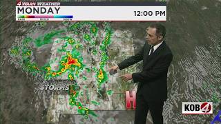 Storm chances increase for Memorial Day in New Mexico