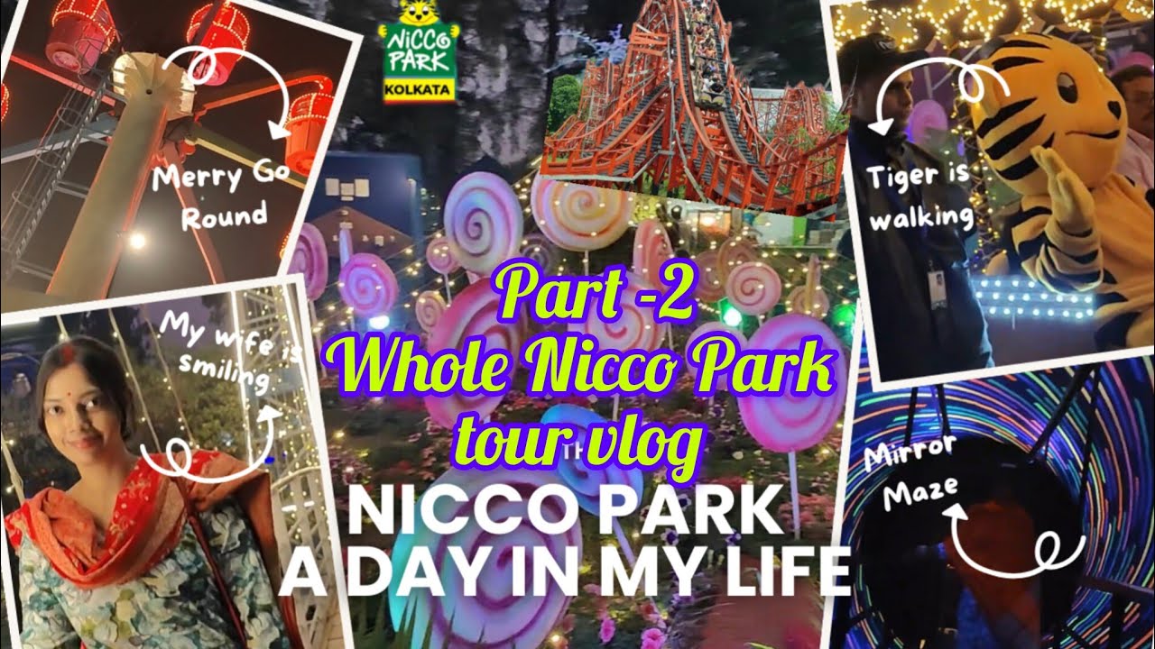 Nicco Park Kolkata 2025 | Must Visit Rides, Fun & Full Enjoyment Vlog 
