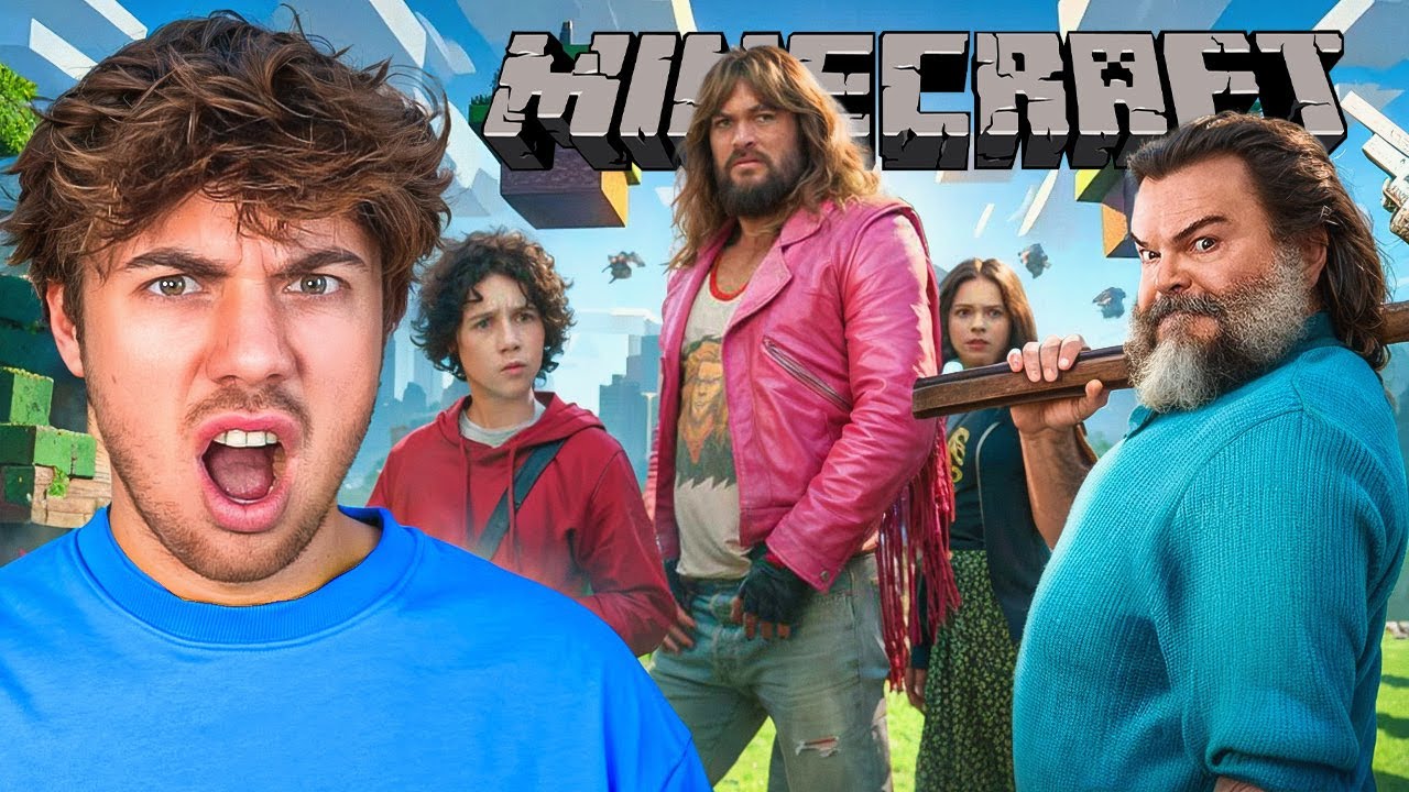 Ik Zit In De Minecraft Film!