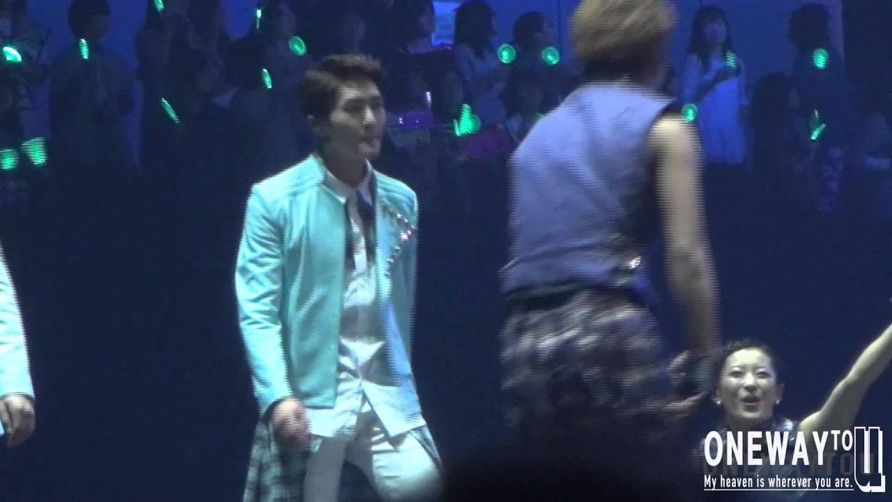 [OneWaytoU]141102.Sω in Hiγ0sima.DANCE BREAK while introducing dancers.^▽^