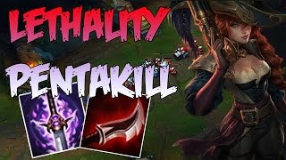 Miss Fortune Pentakill - This Is Why You Build Full Lethality
