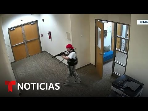 Video muestra a atacante de Nashville entrando a la escuela | Noticias Telemundo