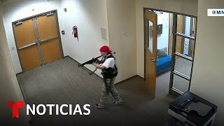 Video muestra a atacante de Nashville entrando a la escuela | Noticias Telemundo