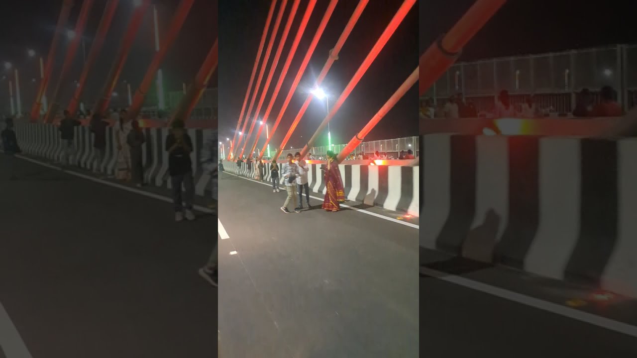 #guwahaty KUMAR BHASKAR VARMA SETU  BRIDGE North guwahaty to Fancy market city n fancy to North ghty