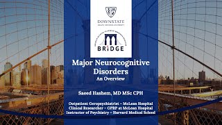 Major Neurocognitive Disorders - Part 1 - Dr. Saeed Hashem -Section 7