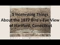 5 Interesting Things About the 1877 Bird's-Eye View of Hartford, Conecticut