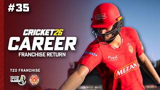 FRANCHISE RETURN - Cricket 26 Career Mode #35 screenshot 3