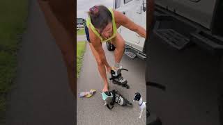 ✅🎄CHECK out the definition in my legs after a blade. I think they are looking pretty good. Mary