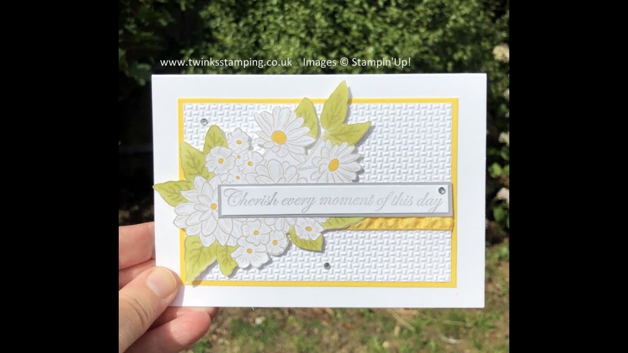 Tutorial making card using the Ornate Style stamp set by Stampin'Up!  Twinks Stamping