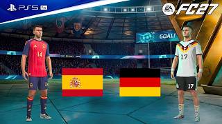 FC 27 - スペイン vs ドイツ | 世界のゲーム | 出演：ラミン・ヤマル、ジャマル・ムシアラ | ゲームプレイ試合！ screenshot 2