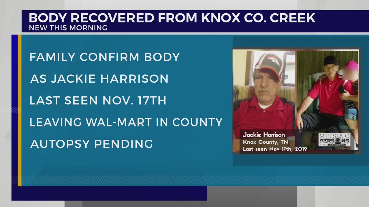 Body of missing Knox Co. man found - YouTube