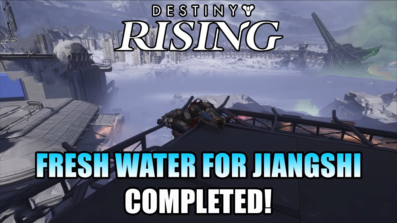 Fresh Water for Jiangshi Completed! Side Quest! Destiny Rising Walkthrough Gameplay - Destiny Rising