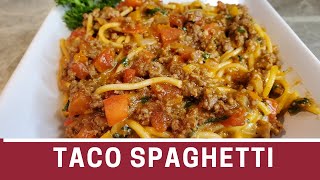 How to Make Taco Spaghetti (30 Minute Meal)